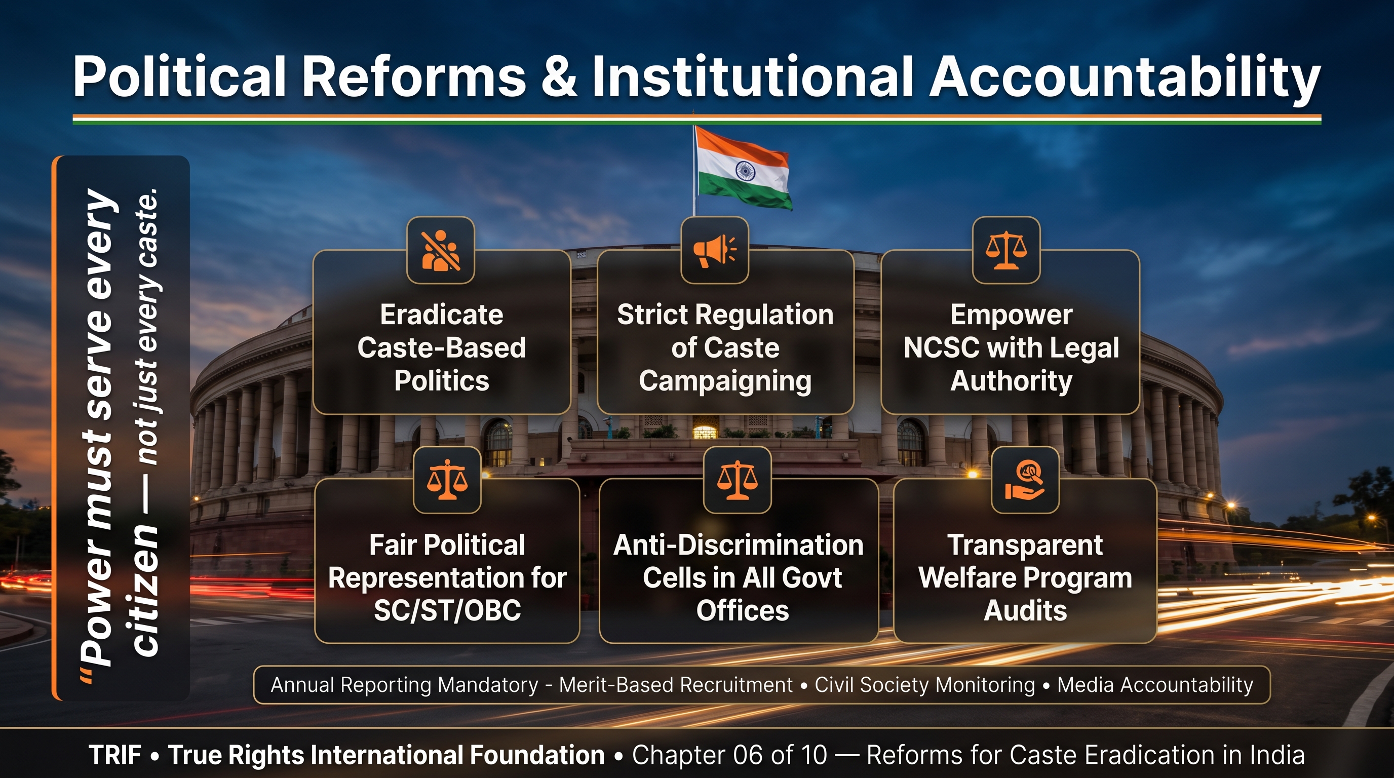 Political reforms